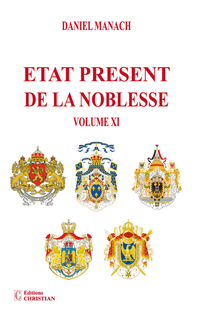 Etat présent de la noblesse Volume XI